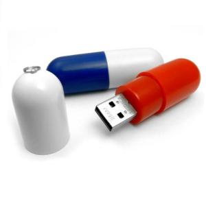 Capsule Shape USB Flash Drive